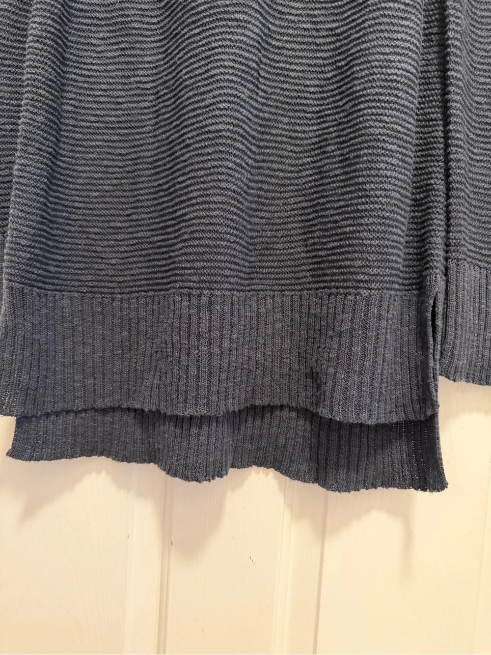 EILEEN FISHER Organic-Linen & Organic-Cotton Tunic Sweater Size Small